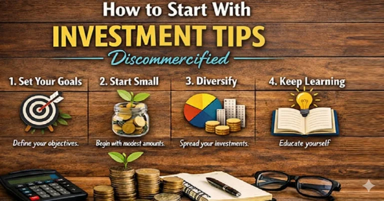 investment tips discommercified simple and useful advice 