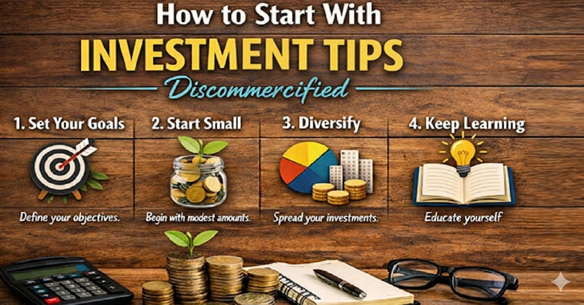 investment tips discommercified simple and useful advice 
